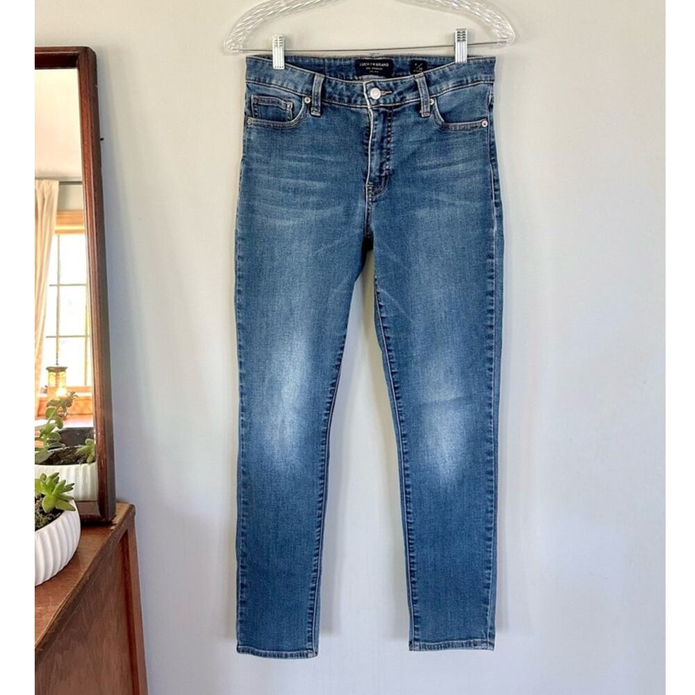Lucky Brand Mid Rise Hayden Skinny Jeans Size 6 / 28 Light Wash Stretch
